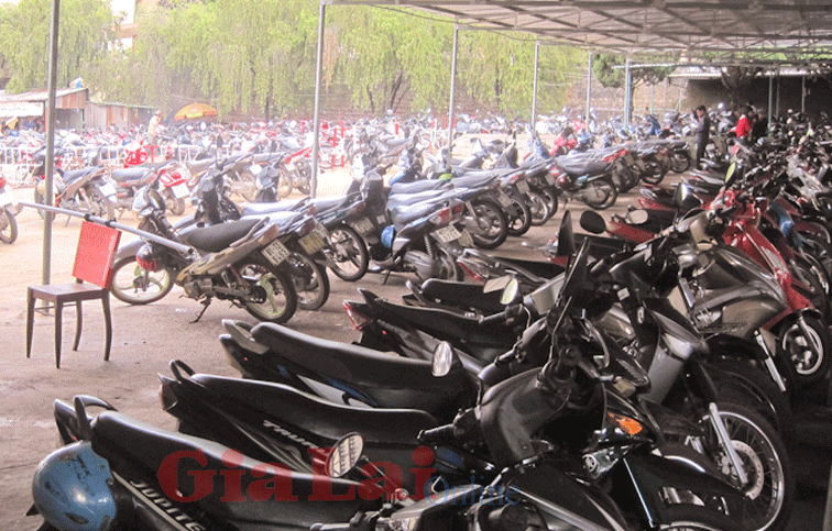 Phòng cháy, chữa cháy tại các điểm trông giữ xe